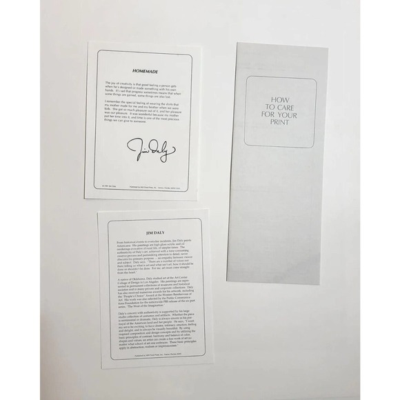 Homemade - Jim Daly - Signed & Numbered Limited Edition print 1112/1500 - Picture 7 of 7